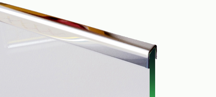 Einfassprofile Edelstahl Einfassprofile für Glas und Kunststoff